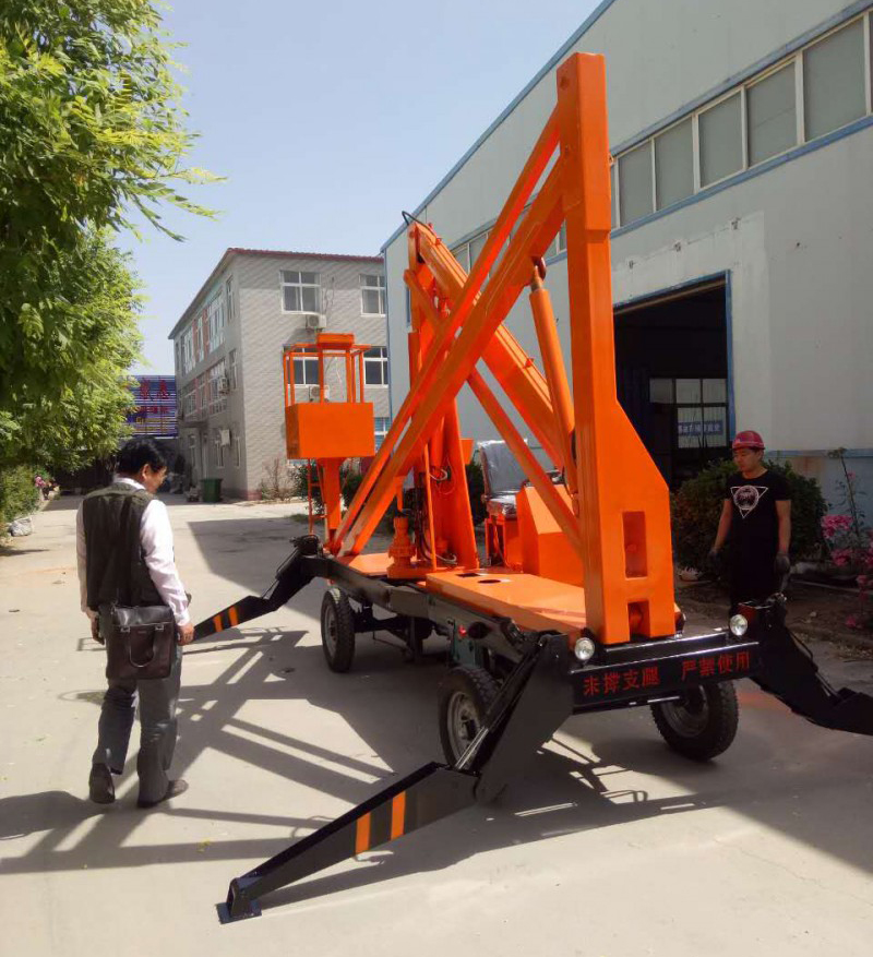 曲臂式液壓升降平臺